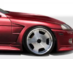 1992-2000 Lexus SC Series SC300 SC400 Duraflex V-Speed Wide Body Front Fenders - 2 Piece