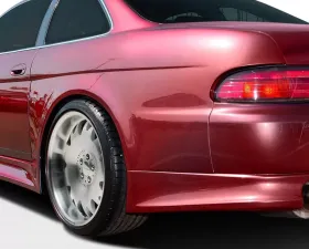 1992-2000 Lexus SC Series SC300 SC400 Duraflex V-Speed Wide Body Rear Fender Flares - 2 Piece