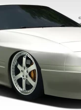 1986-1991 Mazda RX-7 Duraflex MTP Wide Body Front Fenders - 2 Piece                                     - 106593 - Image 2