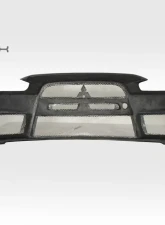 2008-2017 Mitsubishi Lancer Duraflex Evo X Look Front Bumper Cover - 1 Piece                                     - 106953 - Image 6