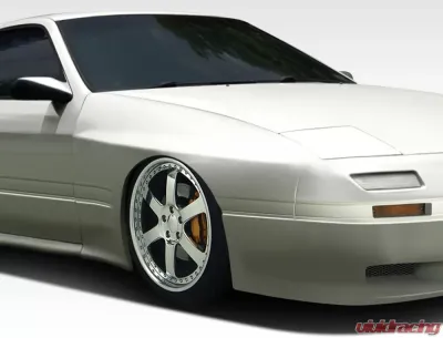 1986-1991 Mazda RX-7 Duraflex MTP Wide Body Front Fenders - 2 Piece - 106593