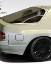 1986-1991 Mazda RX-7 Duraflex MTP Wide Body Rear Fender Flares - 2 Piece                                     - 106594 - Image 2
