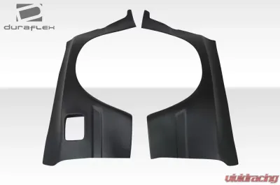 1986-1991 Mazda RX-7 Duraflex MTP Wide Body Rear Fender Flares - 2 Piece - 106594