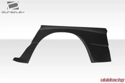 1986-1991 Mazda RX-7 Duraflex MTP Wide Body Rear Fender Flares - 2 Piece - 106594