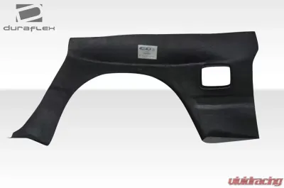 1986-1991 Mazda RX-7 Duraflex MTP Wide Body Rear Fender Flares - 2 Piece - 106594