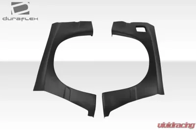 1986-1991 Mazda RX-7 Duraflex MTP Wide Body Rear Fender Flares - 2 Piece - 106594