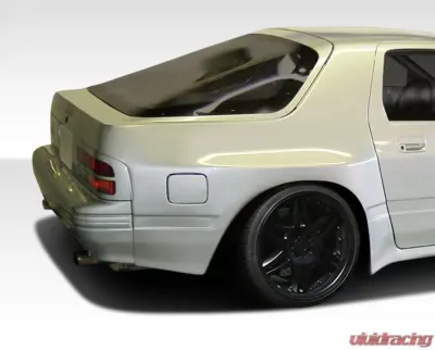 1986-1991 Mazda RX-7 Duraflex MTP Wide Body Rear Fender Flares - 2 Piece - 106594