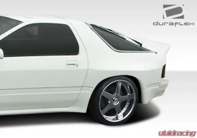 1986-1991 Mazda RX-7 Duraflex MTP Wide Body Rear Fender Flares - 2 Piece - 106594