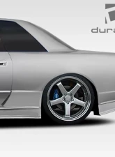 1989-1994 Nissan Skyline 2DR R32 Duraflex R324 Conversion Rear Fender Flares - 2 Piece                                     - 106604 - Image 2