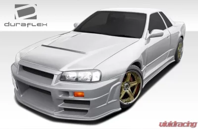 1989-1994 Nissan Skyline 2DR Duraflex R324 Conversion Kit - 9 Piece - 106606