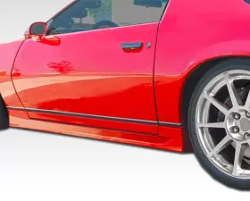 1982-1992 Chevrolet Camaro 1982-1992 Pontiac Firebird Trans Am Duraflex GT Concept Side Skirts Rocker Panels - 2 Piece