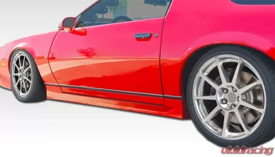 1982-1992 Chevrolet Camaro 1982-1992 Pontiac Firebird Trans Am Duraflex GT Concept Side Skirts Rocker Panels - 2 Piece - 106834