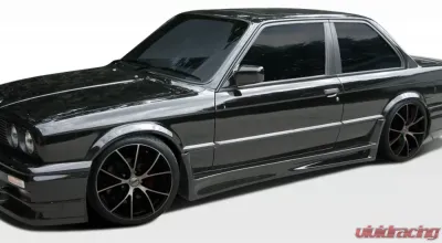 1984-1991 BMW 3 Series E30 Duraflex GT-S Side Skirts Rocker Panels - 2 Piece - 106846