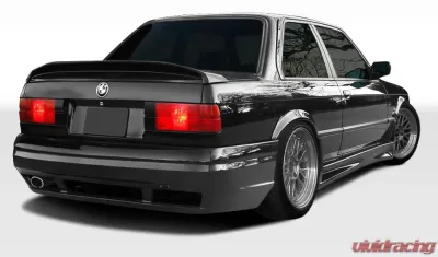 1984-1991 BMW 3 Series E30 2DR 4DR Duraflex GT-S Rear Bumper Cover - 1 Piece - 106847
