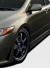 2006-2011 Honda Civic 2DR Duraflex B-2 Side Skirts Rocker Panels - 2 Piece                                     - 106856 - Image 7
