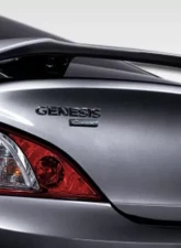 2010-2016 Hyundai Genesis Coupe 2DR Duraflex Track Look Wing Trunk Lid Spoiler - 1 Piece                                     - 106865 - Image 4