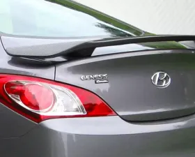 2010-2016 Hyundai Genesis Coupe 2DR Carbon Creations Track Look Wing Trunk Lid Spoiler - 1 Piece