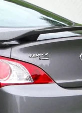 2010-2016 Hyundai Genesis Coupe 2DR Carbon Creations Track Look Wing Trunk Lid Spoiler - 1 Piece                                     - 106866 - Image 6