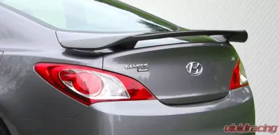 2010-2016 Hyundai Genesis Coupe 2DR Carbon Creations Track Look Wing Trunk Lid Spoiler - 1 Piece - 106866