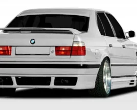 1989-1995 BMW 5 Series E34 4DR Duraflex SR-S Rear Lip Under Spoiler Air Dam - 1 Piece