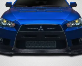 2008-2015 Mitsubishi Lancer Evolution 10 Carbon Creations VR-S Front Lip Under Spoiler Air Dam - 1 Piece
