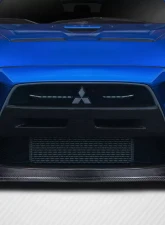 2008-2015 Mitsubishi Lancer Evolution 10 Carbon Creations VR-S Front Lip Under Spoiler Air Dam - 1 Piece                                     - 106876 - Image 4