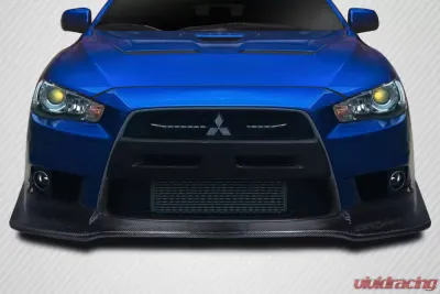 2008-2015 Mitsubishi Lancer Evolution 10 Carbon Creations VR-S Front Lip Under Spoiler Air Dam - 1 Piece - 106876
