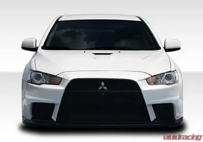 2008-2017 Mitsubishi Lancer Duraflex Evo X Look Front Bumper Cover - 1 Piece - 106953