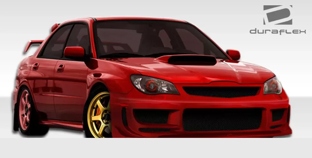 2006-2007 Subaru Impreza WRX STI Duraflex Harmon Front Bumper Cover - 1 Piece - 106973