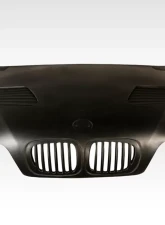 1997-2003 BMW 5 Series E39 4DR Duraflex GTR Hood - 1 Piece                                     - 107061 - Image 8