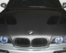 1997-2003 BMW 5 Series E39 4DR Carbon Creations GTR Hood - 1 Piece