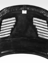 2006-2008 BMW 3 Series E90 4DR Duraflex GTR Look Hood - 1 Piece                                     - 107178 - Image 4