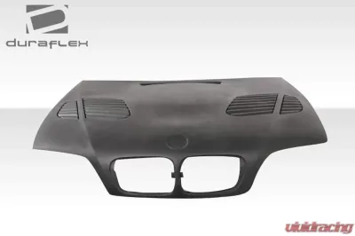 2001-2006 BMW M3 E46 2DR Duraflex GTR Look Hood - 1 Piece - 107179