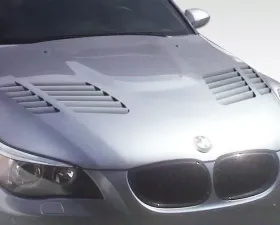 2004-2010 BMW 5 Series E60 4DR Duraflex GTR Look Hood - 1 Piece