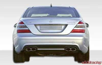 2007-2009 Mercedes S Class W221 Duraflex S65 Look Rear Bumper Cover - 1 Piece - 107203