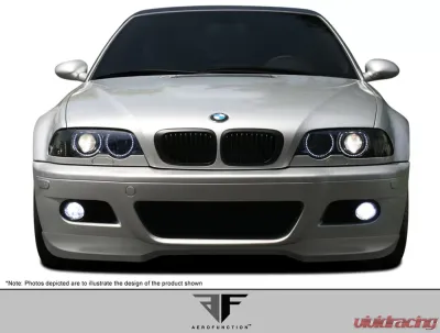 2001-2006 BMW M3 E46 2DR AF-1 Front Add-On Spoiler ( GFK ) - 1 Piece (S) - 107364