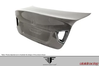 2006-2008 BMW 3 Series E90 4DR Carbon AF-1 Trunk Lid ( CFP ) - 1 Piece - 107376