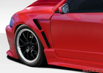 1999-2004 Ford Mustang Duraflex CBR500 Wide Body Front Fenders - 2 Piece - 107583