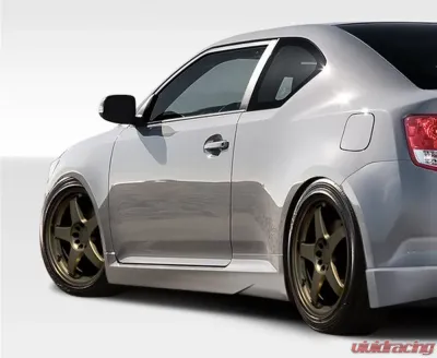 2011-2015 Scion tC Duraflex X-5 Side Skirts Rocker Panels - 2 Piece - 107598