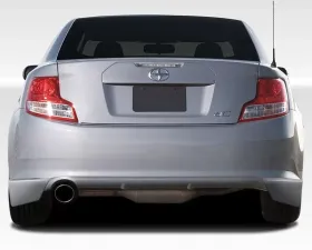 2011-2013 Scion tC Duraflex X-5 Rear Add Ons Spat Bumper Extensions - 2 Piece
