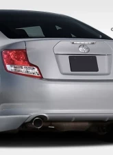 2011-2013 Scion tC Duraflex X-5 Rear Add Ons Spat Bumper Extensions - 2 Piece                                     - 107600 - Image 3