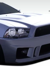 2011-2014 Dodge Charger Duraflex Circuit Front Bumper Cover - 1 Piece                                     - 107654 - Image 2