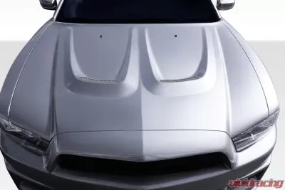 2011-2014 Dodge Charger Duraflex Circuit Hood - 1 Piece - 107657