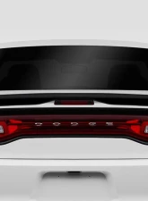 2011-2014 Dodge Charger Duraflex Circuit Rear Wing Trunk Lid Spoiler - 3 Piece                                     - 107659 - Image 9