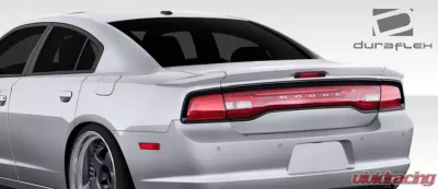 2011-2014 Dodge Charger Duraflex Circuit Rear Wing Trunk Lid Spoiler - 3 Piece - 107659