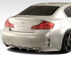 2007-2013 Infiniti G Sedan G25 G35 G37 Duraflex Elite Rear Bumper Cover - 1 Piece