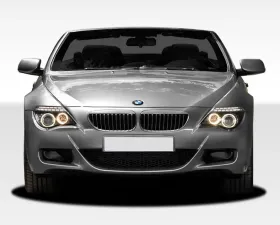 2004-2010 BMW 6 Series E63 E64 Convertible 2DR Duraflex M6 Look Front Bumper Cover - 1 Piece