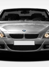2004-2010 BMW 6 Series E63 E64 Convertible 2DR Duraflex M6 Look Front Bumper Cover - 1 Piece                                     - 107702 - Image 6