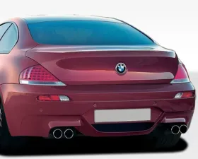 2004-2010 BMW 6 Series E63 E64 Convertible 2DR Duraflex M6 Look Rear Bumper Cover - 1 Piece