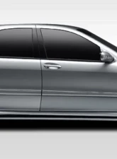 2000-2006 Mercedes S Class W220 Duraflex W-2 Side Skirts Rocker Panels (long wheelbase) - 2 Piece                                     - 107720 - Image 8